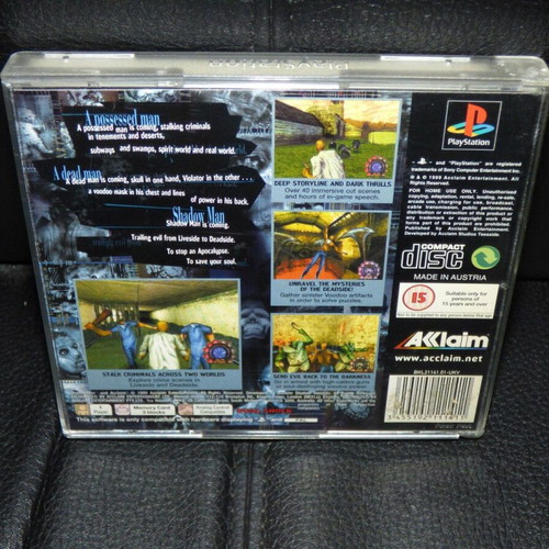 Shadow Man PlayStation 1 used, complete