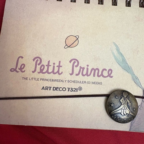 The Little Prince weekend planner used with hardcover