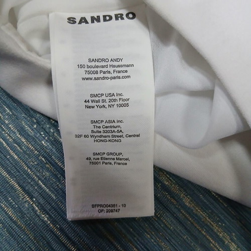 Sandro women's dress new, white, sizes M and L