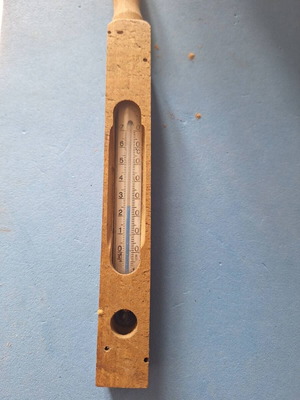 Thermometer used, rare post-war vintage