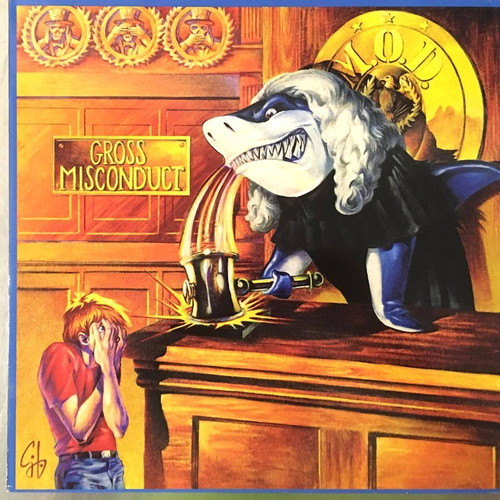 M.O.D. Gross Misconduct vinyl LP, thrash speed metal