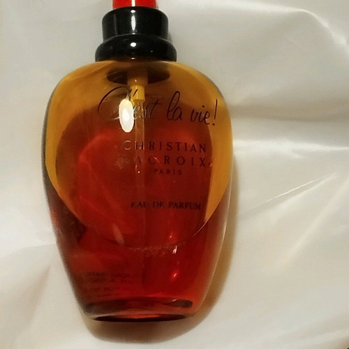 C est la vie Christian Lacroix vintage perfume used