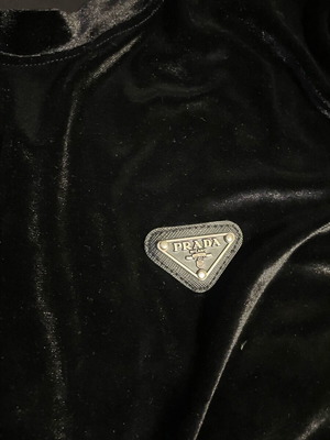 Prada black blouse like new