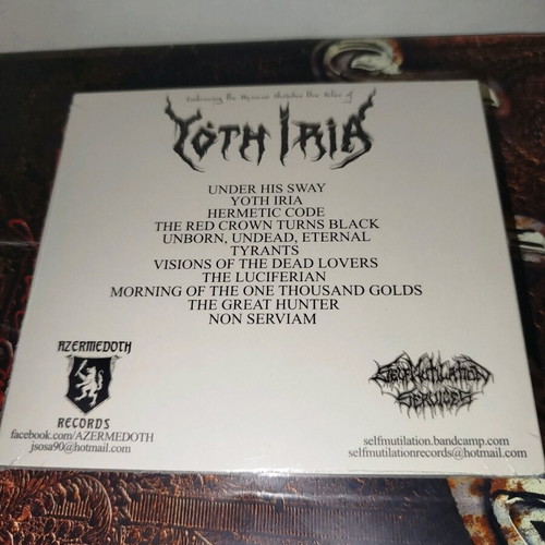 Yothiria Live In Mexico CD new, metal