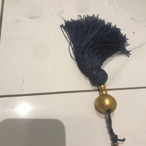 Blue decorative komboloi