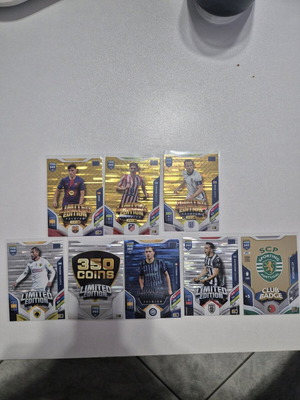 FIFA 365 Limited Edition cards like new