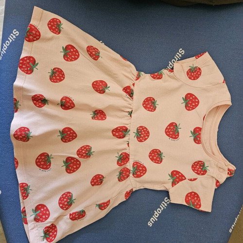 Mothercare dress 6-9 months like new, cotton pink