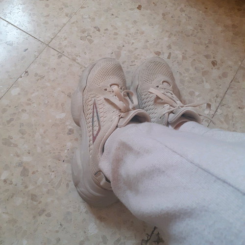 FILA Memory Musha women's sneakers used, beige, size 39