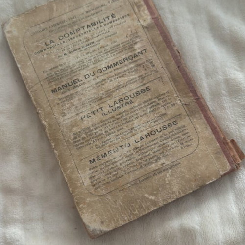 Vintage French book L’anglais Commercial by Charles Brown used
