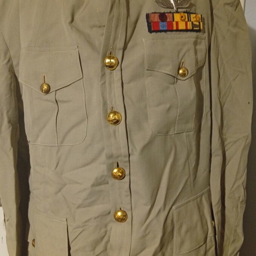 Safari uniform brigadier 1960 used, includes tunic