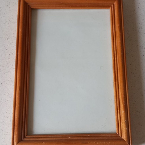 Photo frames new, wooden, set of 2 pieces