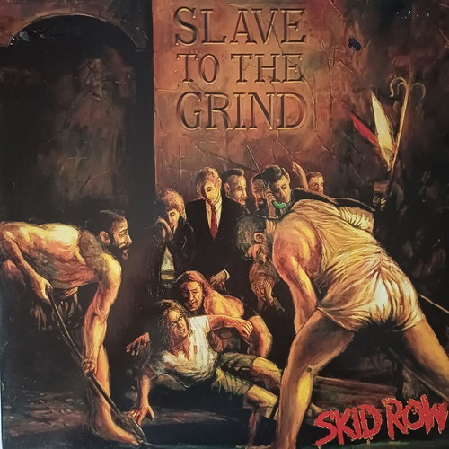 Skid Row Slave to the Grind LP used, metal
