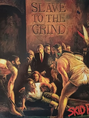Skid Row Slave to the Grind LP used, metal