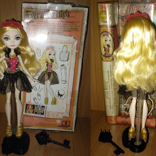 Ever After High dolls pack Raven Queen, Cedar Wood, Madeline Hatter, Cerise Hood, Apple White like new
