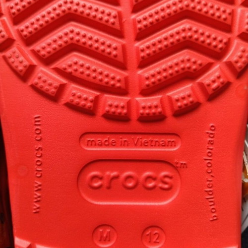 Crocs x Cars Lightning McQueen slippers new, size 46