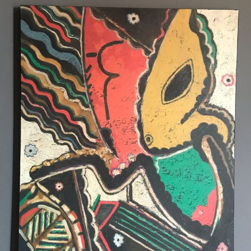 Art prints on canvas set of 10, like new