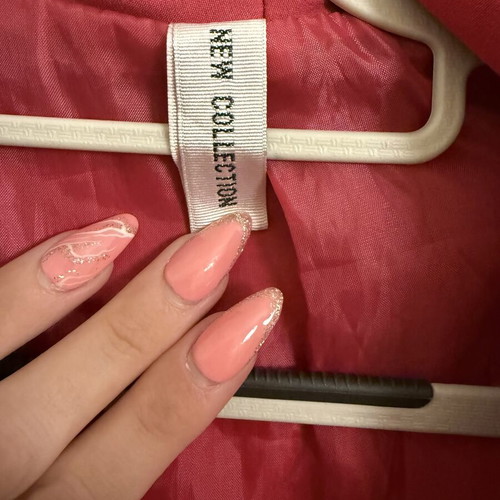 Blazer jacket like new, bright fuchsia, ruched 3/4 sleeves, sizes XL-XXL