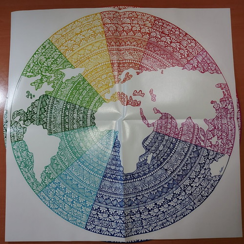 Ravensburger Circle of Colours Mandala 500-piece puzzle