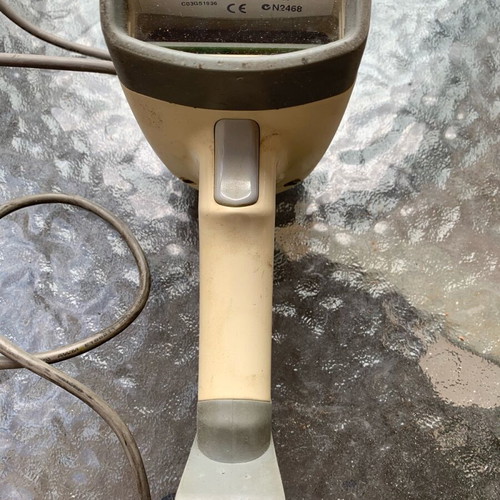 Datalogic DLC 7070 handheld laser barcode scanner used