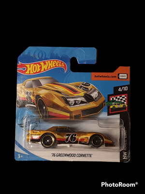 '76 Greenwood Corvette Gold Hot Wheels καινούργιο