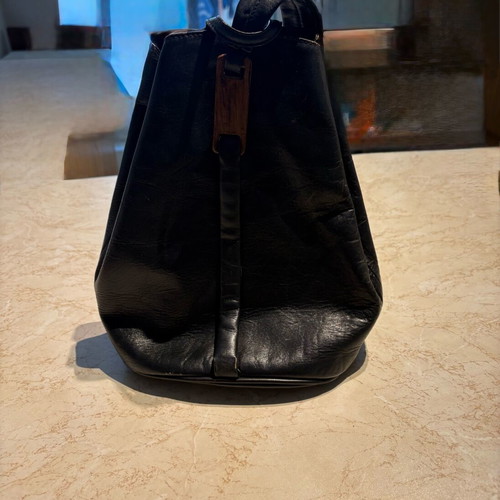 Thiros backpack bag used, black, small and convenient