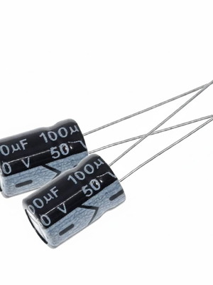 Ηλεκτρολυτικός πυκνωτής radial 100µF 50V