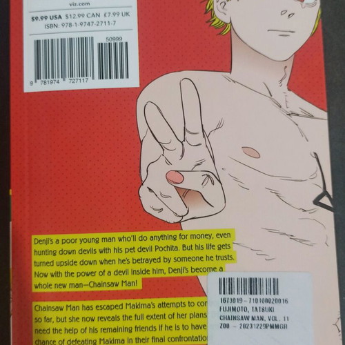 Chainsawman 11 manga like new
