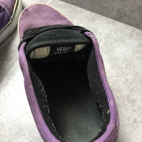 Vans Chukka Low sneakers size 42.5 like new purple