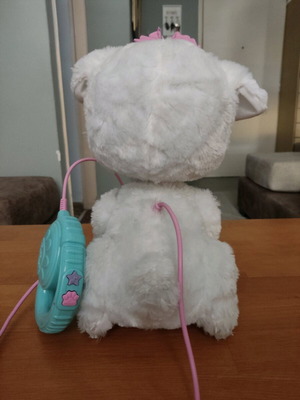 Interactive Plush Puppy with Remote Control like new