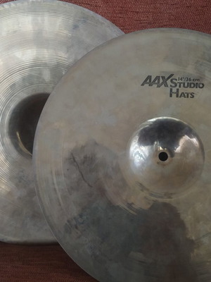 Sabian AAX Studio 14" hihat μεταχειρισμένο με δώρο B8 14"