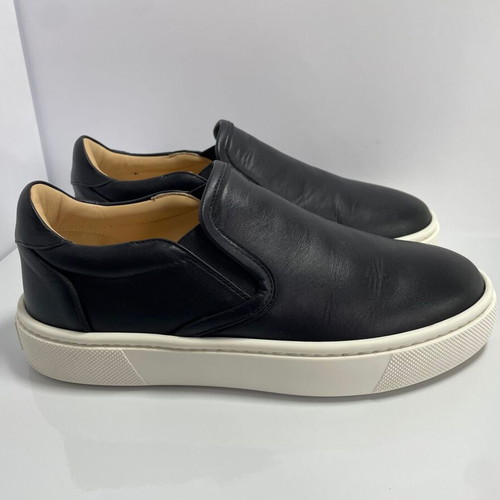 Christian Louboutin slip on sneakers 37.5 like new, black