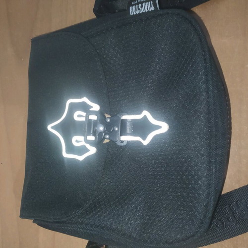 Trapstar reflective bag new black