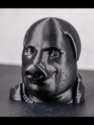 John Pork 3D Printed Figure New