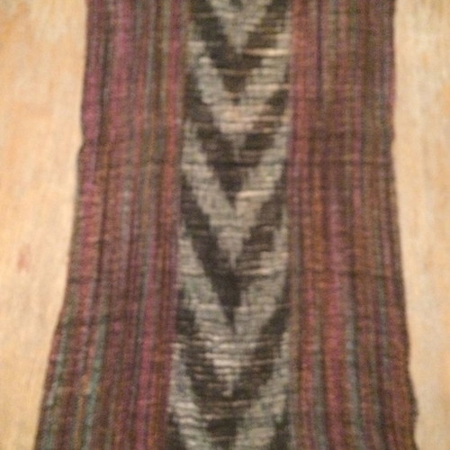 SCARF/CAP OF SPARSE KNITTING