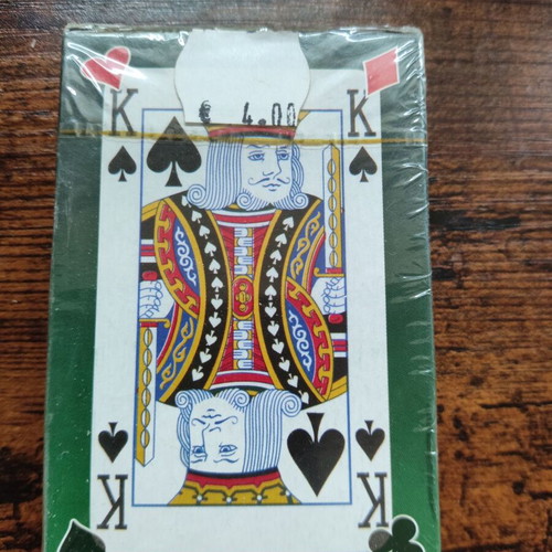 Plastic playing cards new