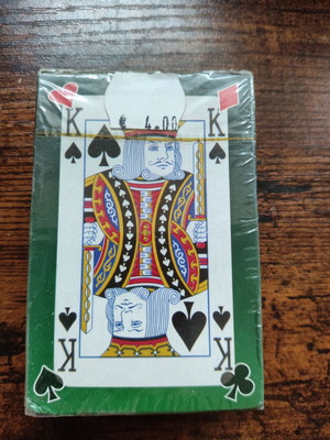 Plastic playing cards new