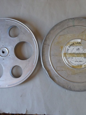 16mm Aluminum 1200ft Reel with Original Box CINEMAXA used