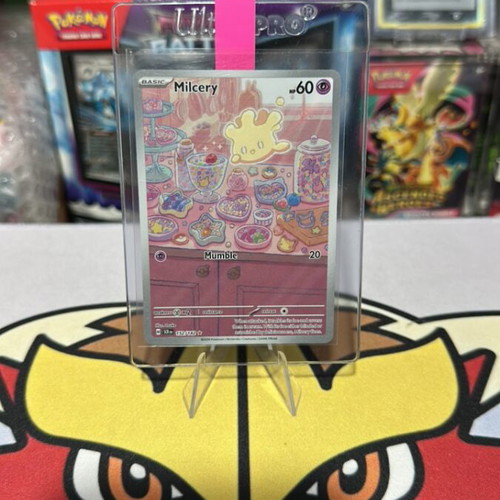 Pokémon SV07 Scarlet & Violet Stellar Crown Milcery Illustration mint-nm