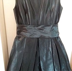 Rococo καινούργιο γυναικείο φορεμα, χρώμα πετρόλ/σκούρο πράσινο