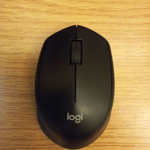 Logitech M330 Silent Plus wireless mouse like new, black