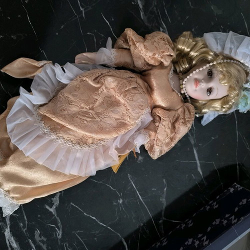 Teorema Porcelain Collector Doll from Italy with Original Box new
