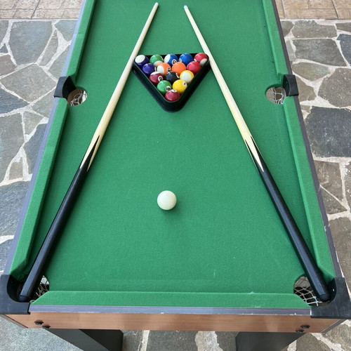 Foosball and billiards games like new
