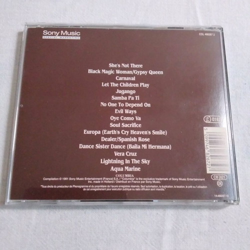 Santana The Best CD used with some scratches
