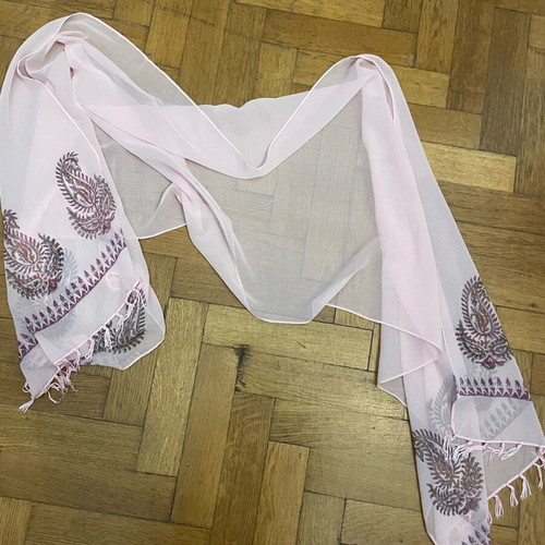 Skondras scarf new, pink