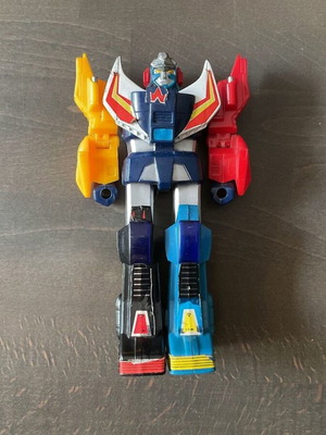 Vintage 1982 Galactic Gale Baxinger Super Robot φιγούρα μεταχειρισμένη