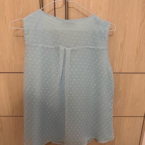 Medium blouse loose light blue used