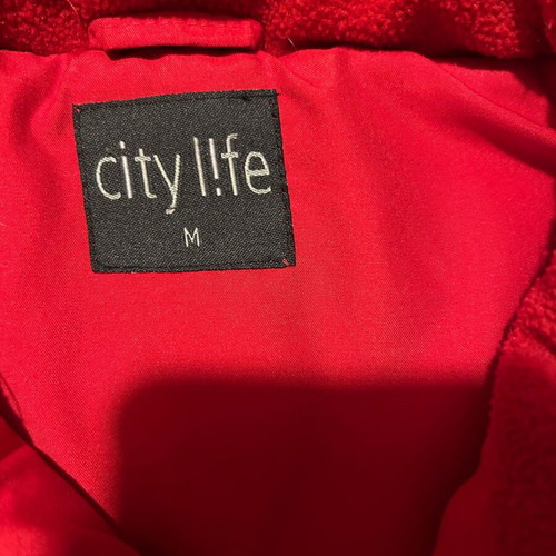 Stenso Aveo Lady white softshell vest XXXL and City Life red quilted vest M