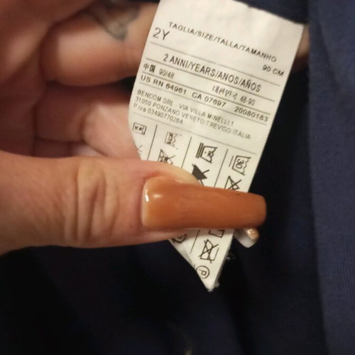 Benetton waterproof jacket cardigan