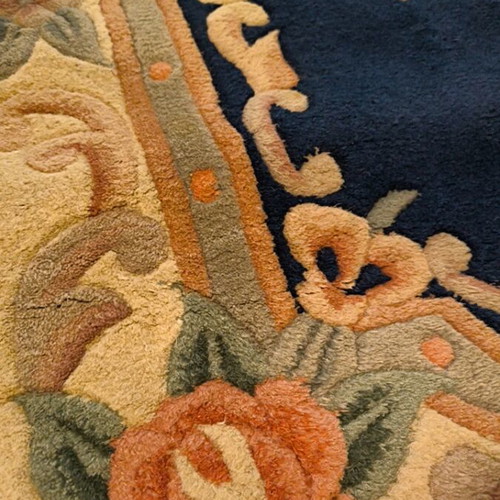 Bedroom rugs like new, wool with fabric backing, set of 3