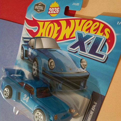 HotWheels XL Porsche 934.5 Blue New Casting 2026
